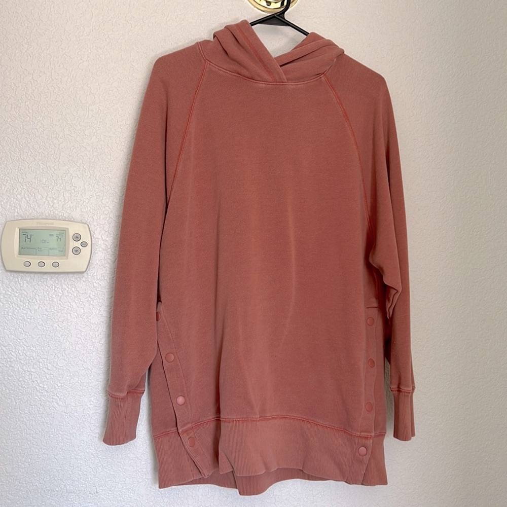 🖤 CLOSET CLEAR OUT 🖤 Aerie Oversized Coral Long Hoodie